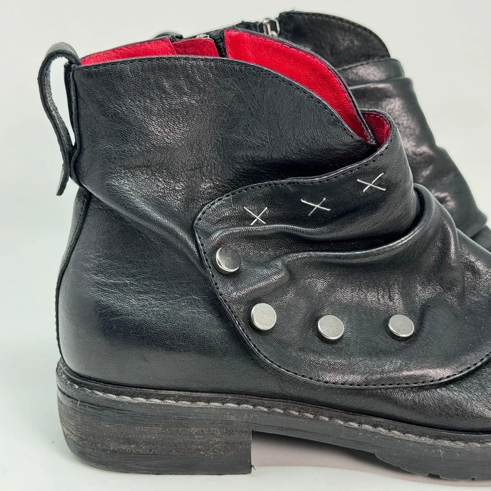 Cordani Women's 39/8..5 Black Leather‎ Ankle Boot - Picture 7 of 8